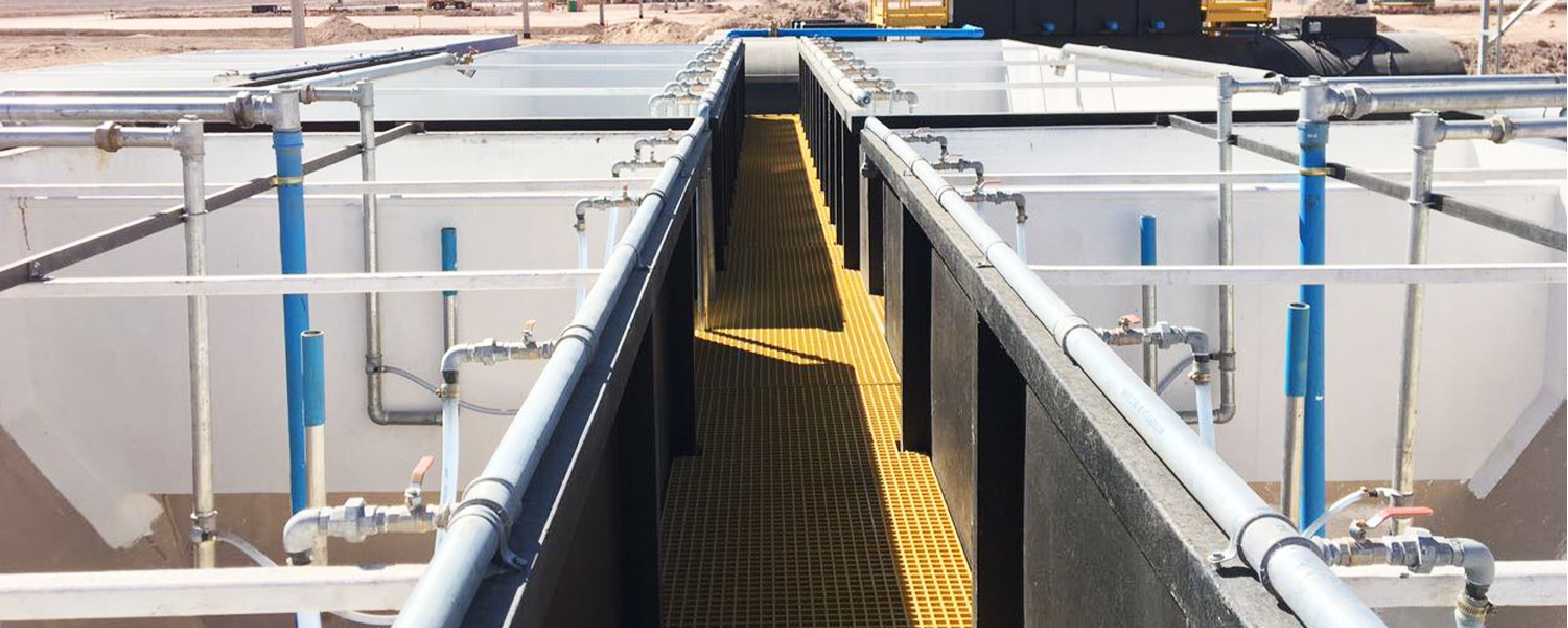 FABRICACION DE PARRILAS DE TRANSITO Y PIPING PARA SISTEMAS DE TRATAMIENTO DE AGUAS